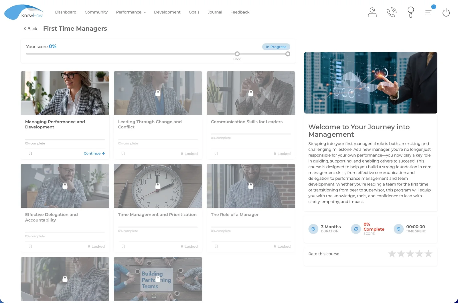 Learning Management
